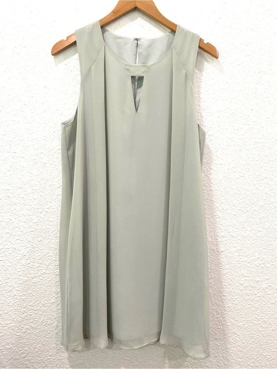 BCBGeneration Dresses & Skirts - BCBGeneration Dress Women’s M Sage Green Chiffon Shift Summer Wedding Guest